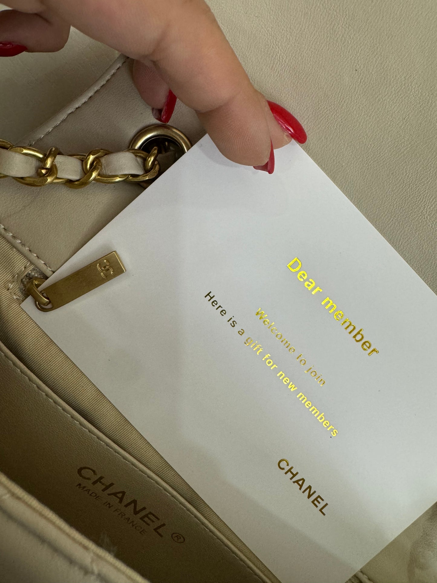 Chanel catena charme VIP