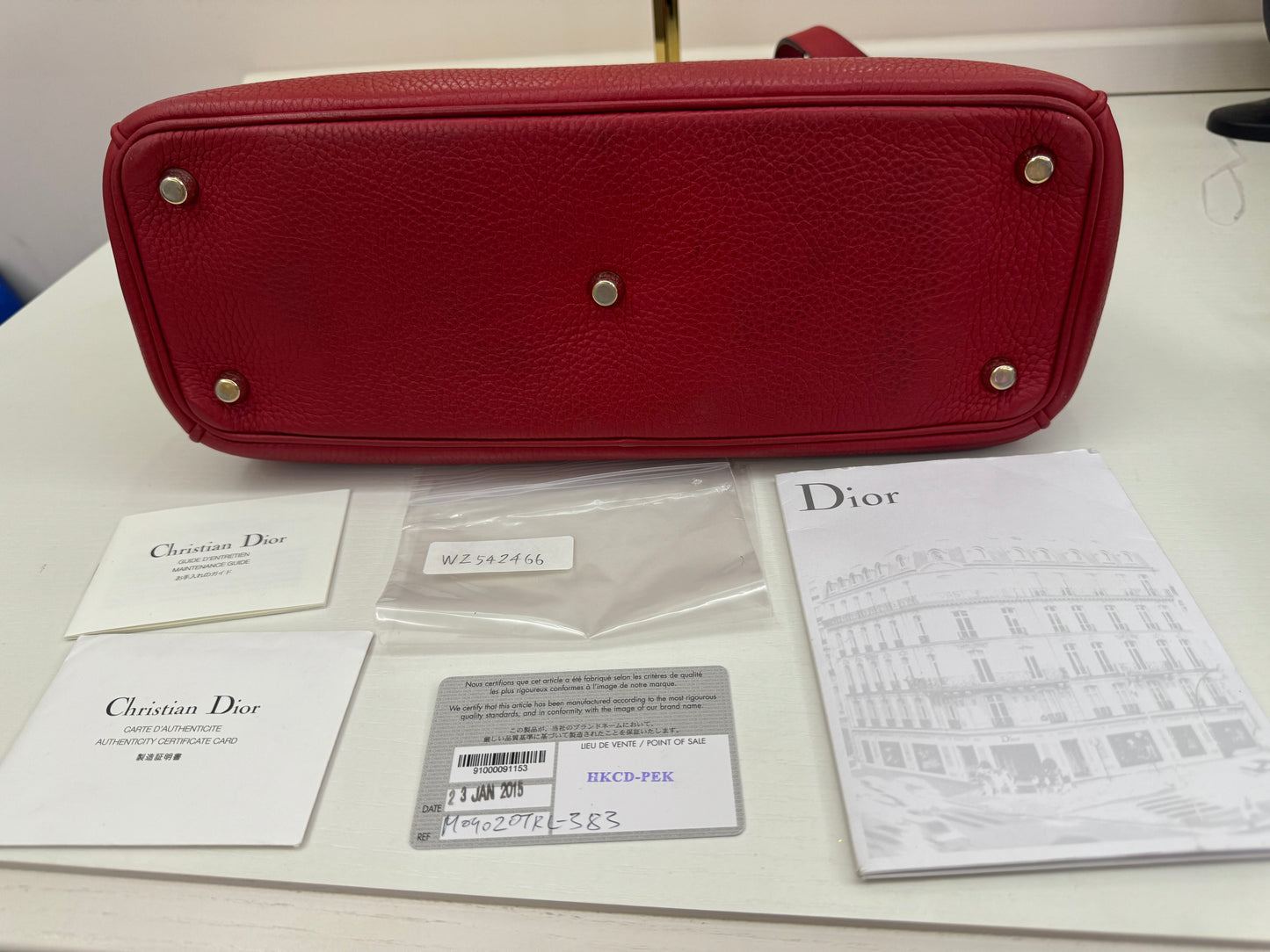 Lady Dior Diorissimo Rossa