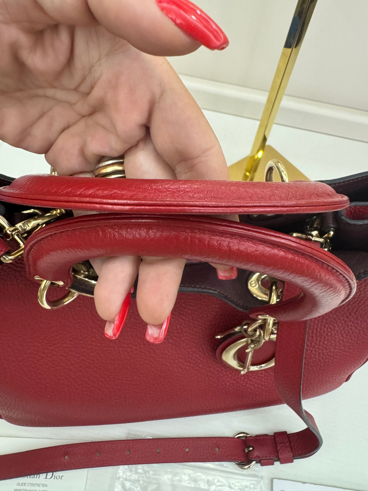 Lady Dior Diorissimo Rossa