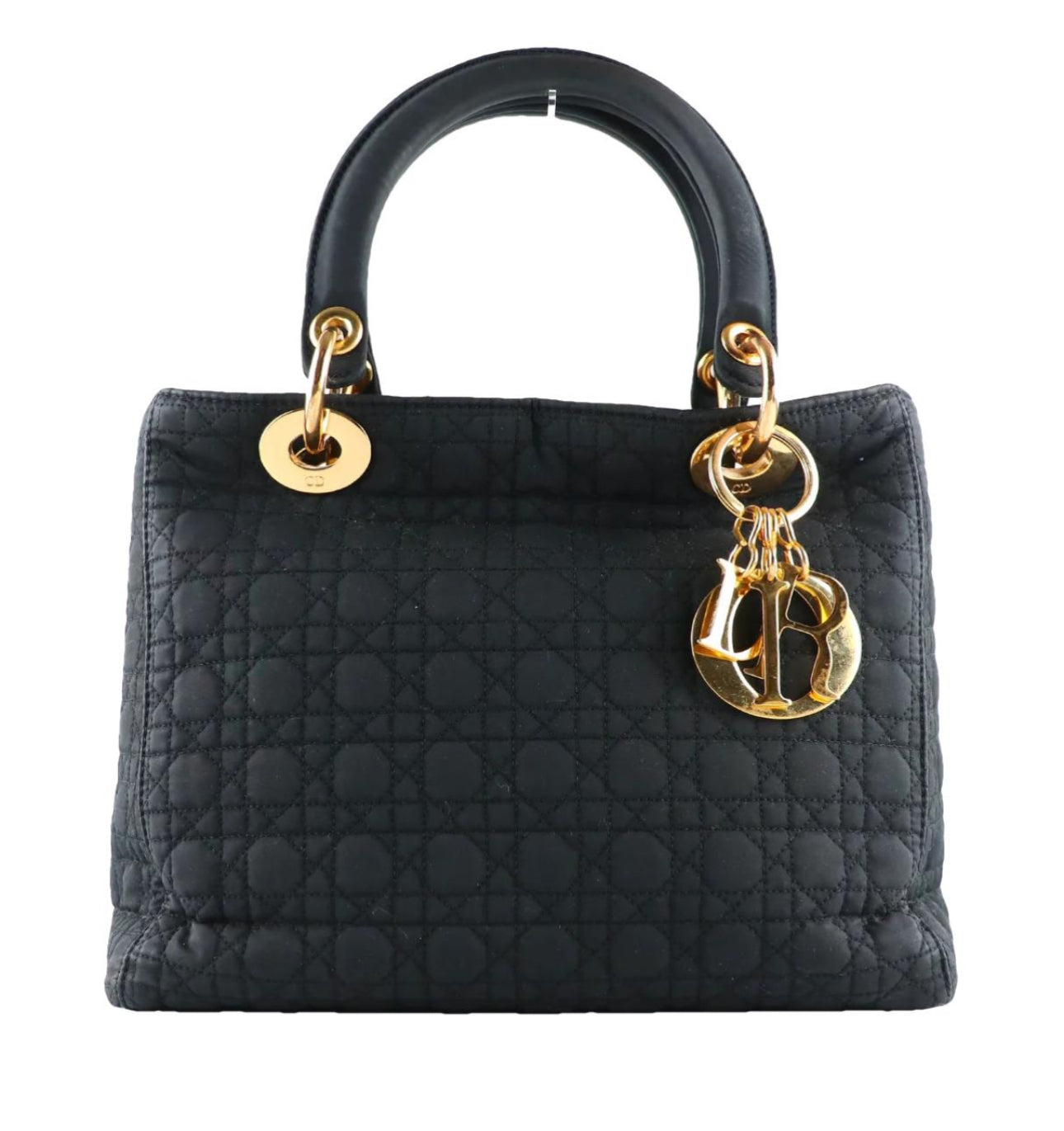 Lady Dior in tela nera