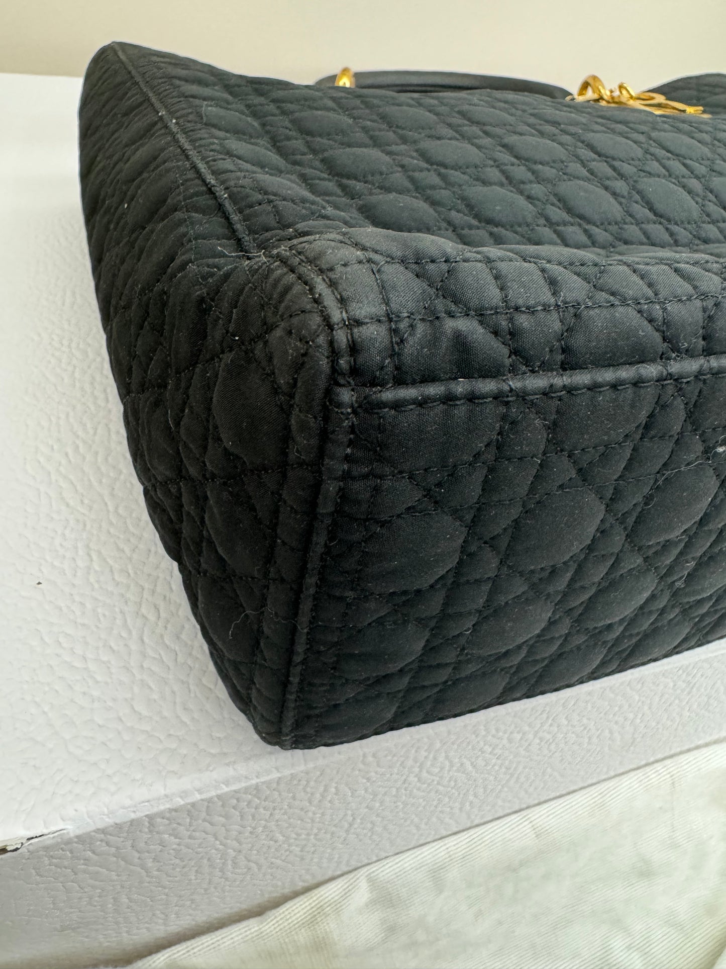 Lady Dior in tela nera