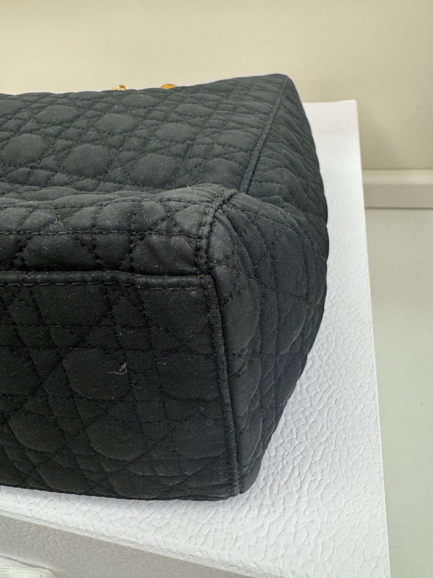 Lady Dior in tela nera
