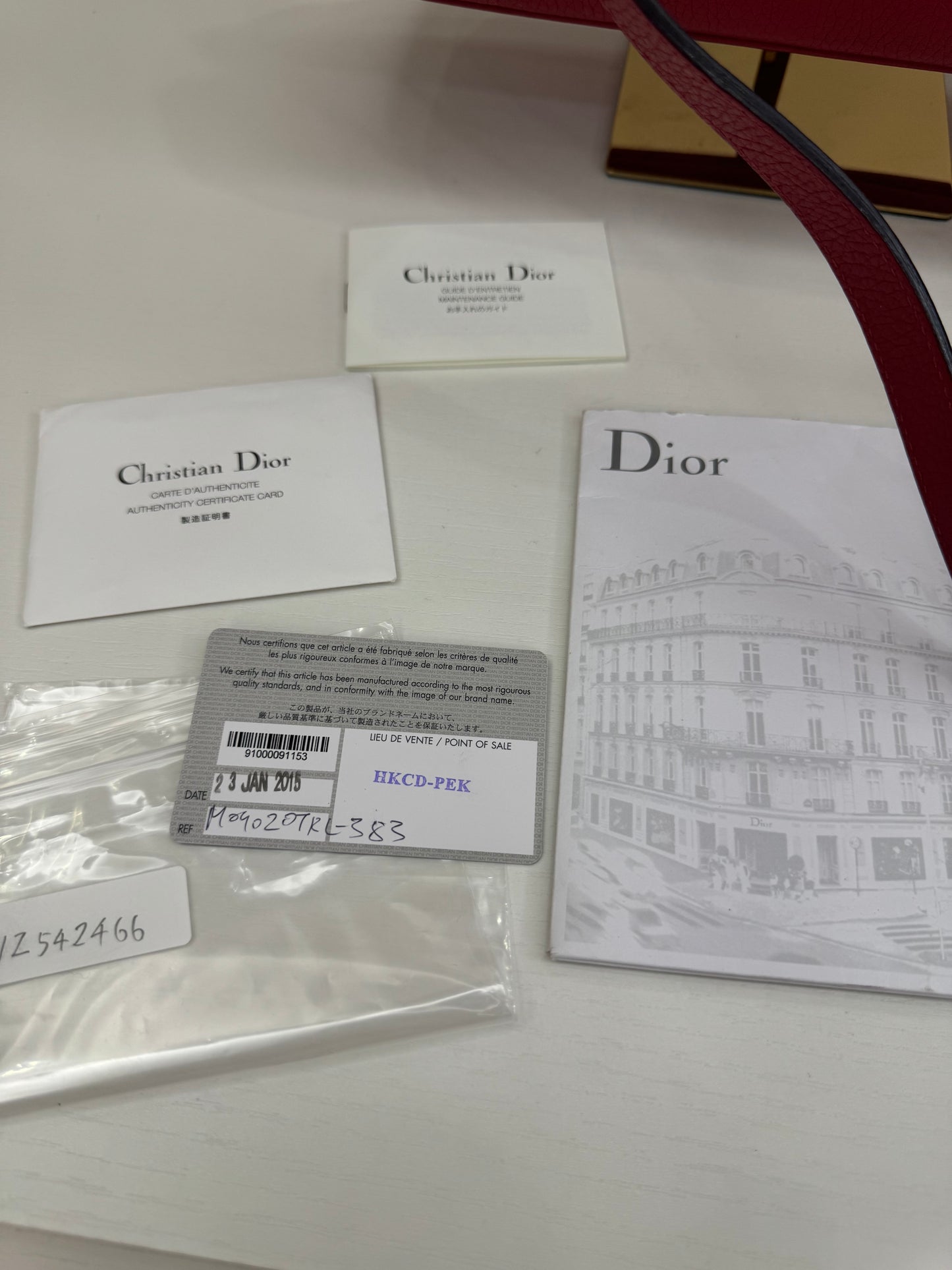 Lady Dior Diorissimo Rossa