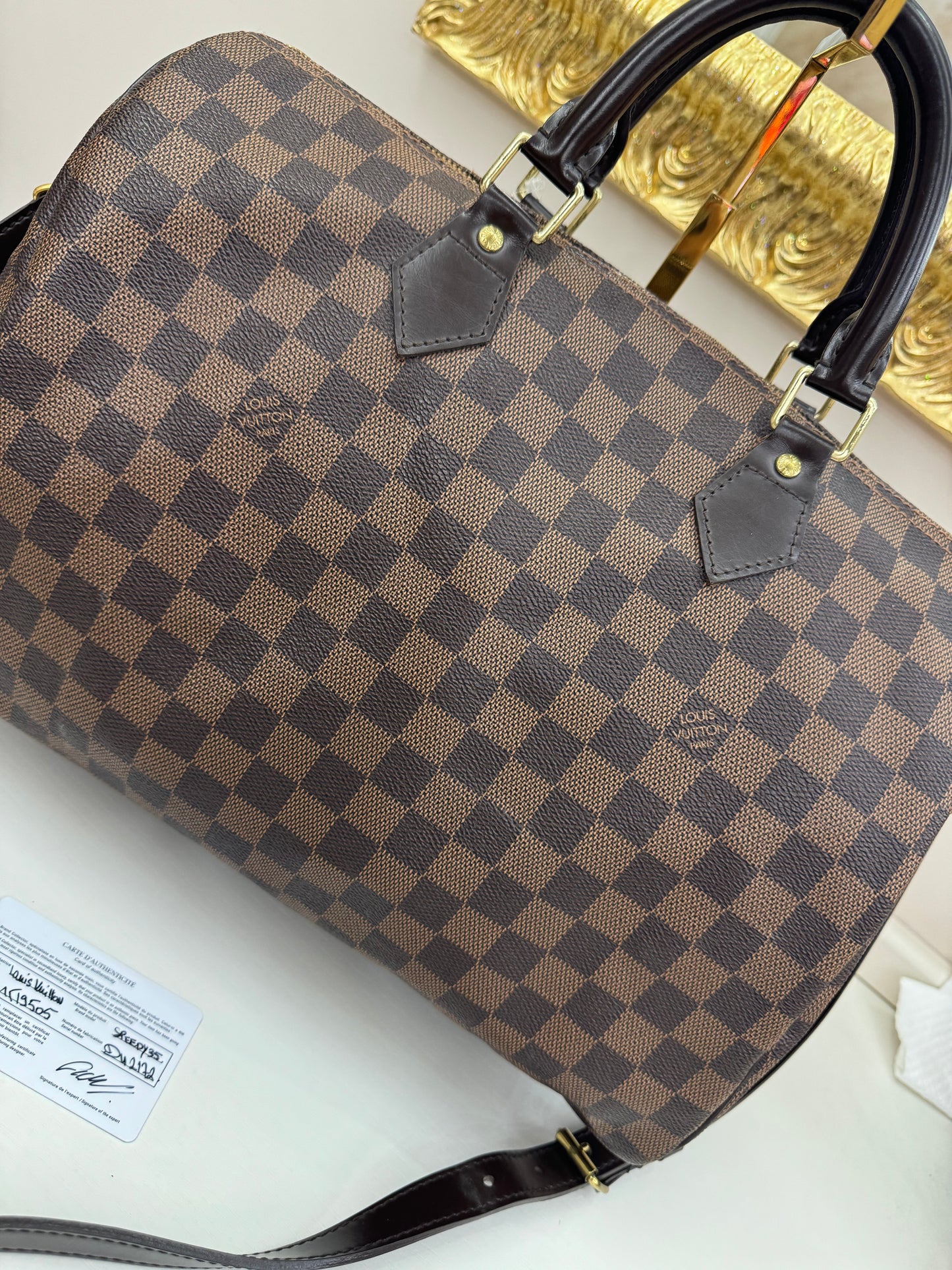 Louis Vuitton Speedy Damier Bandoulière 35