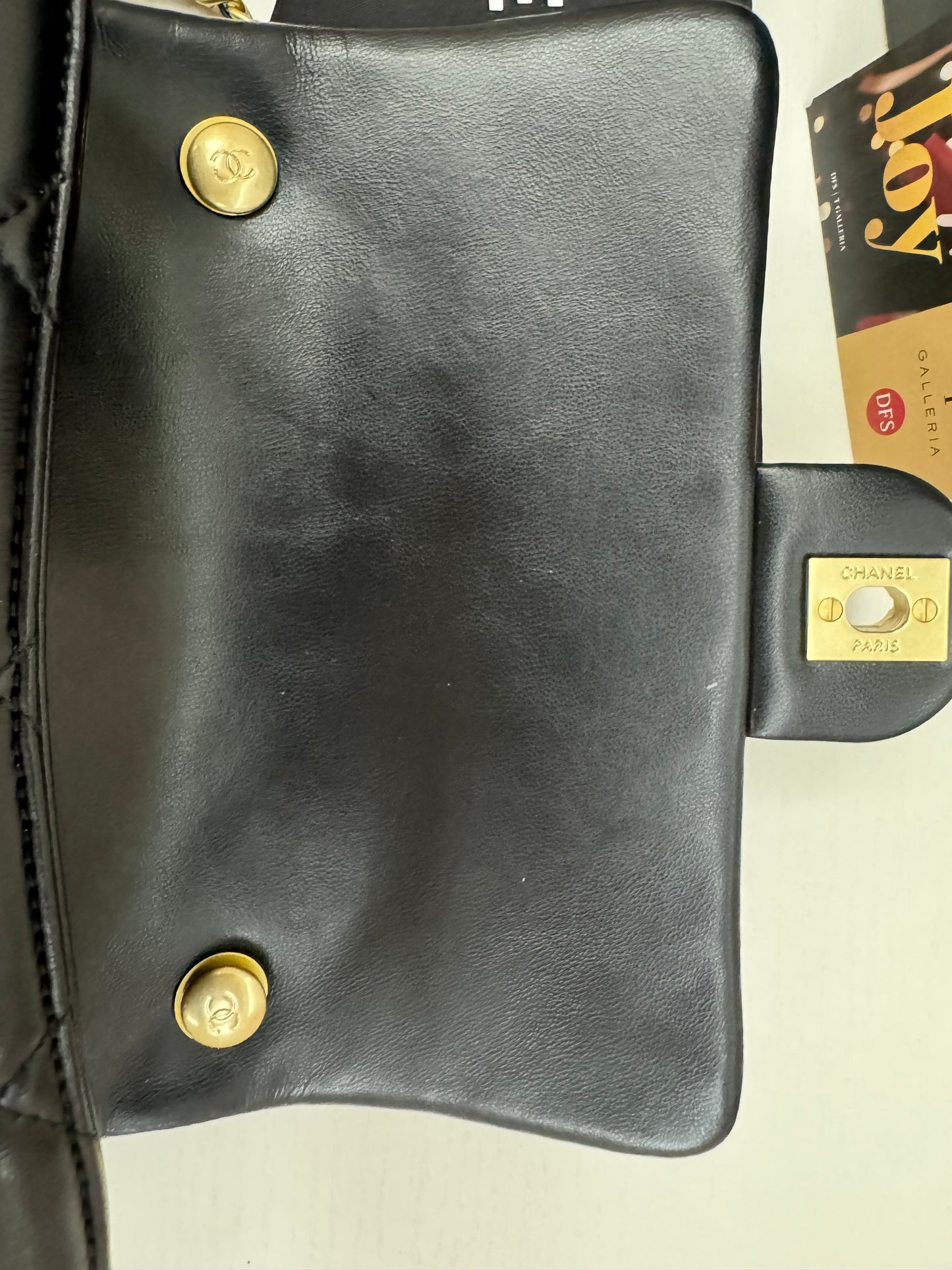 Chanel Vip catena gioiello nera