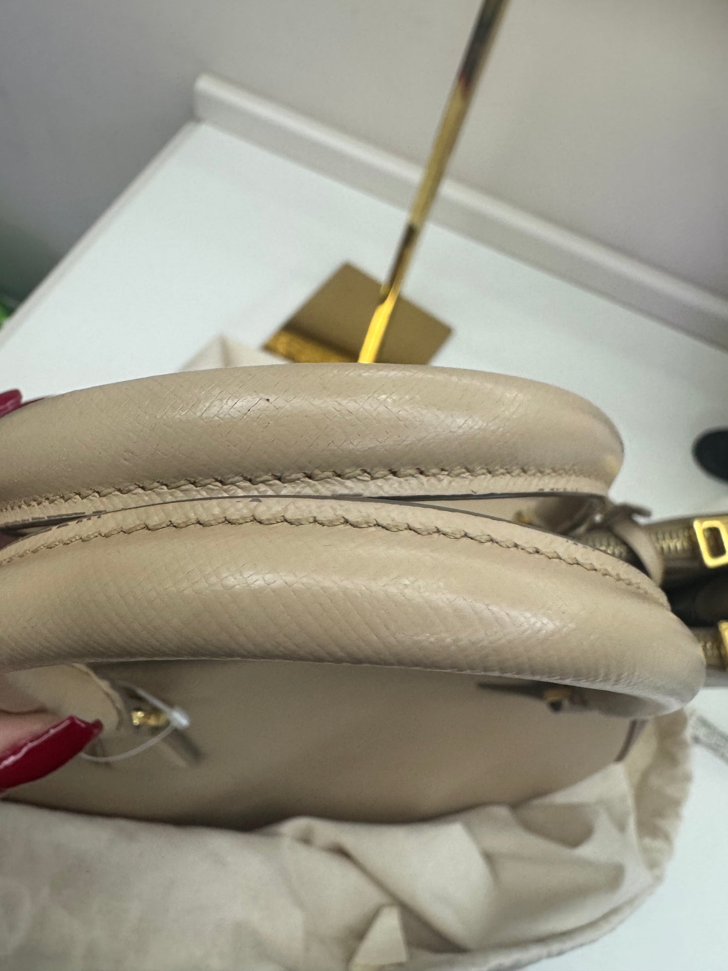 Prada Galleria Saffiano Beige