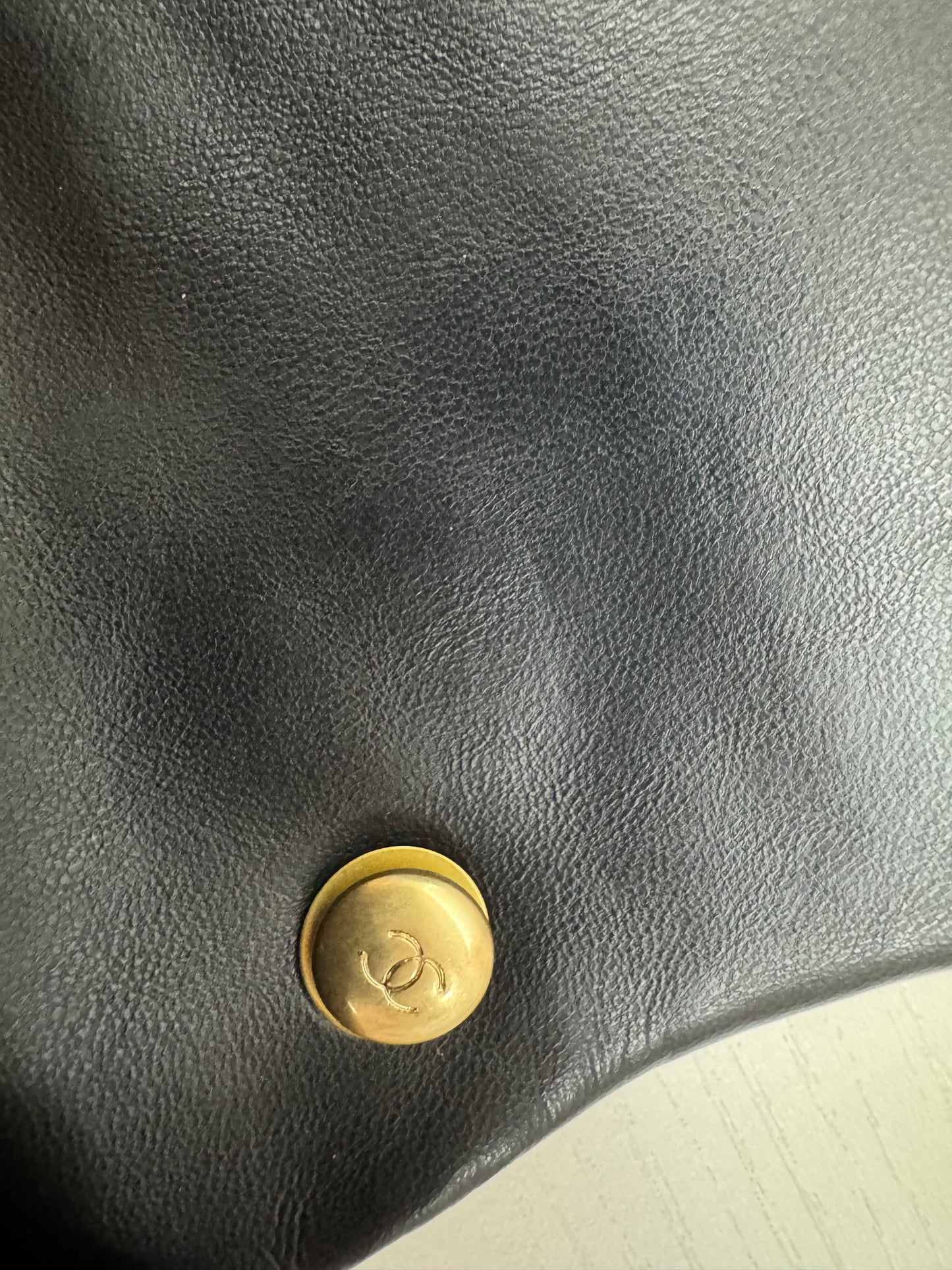 Chanel Vip catena gioiello nera