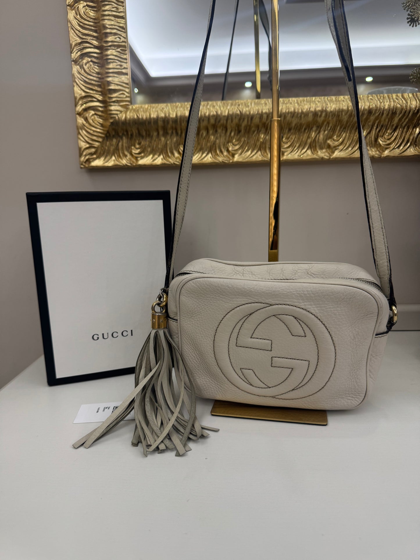 Gucci Soho tracolla cream
