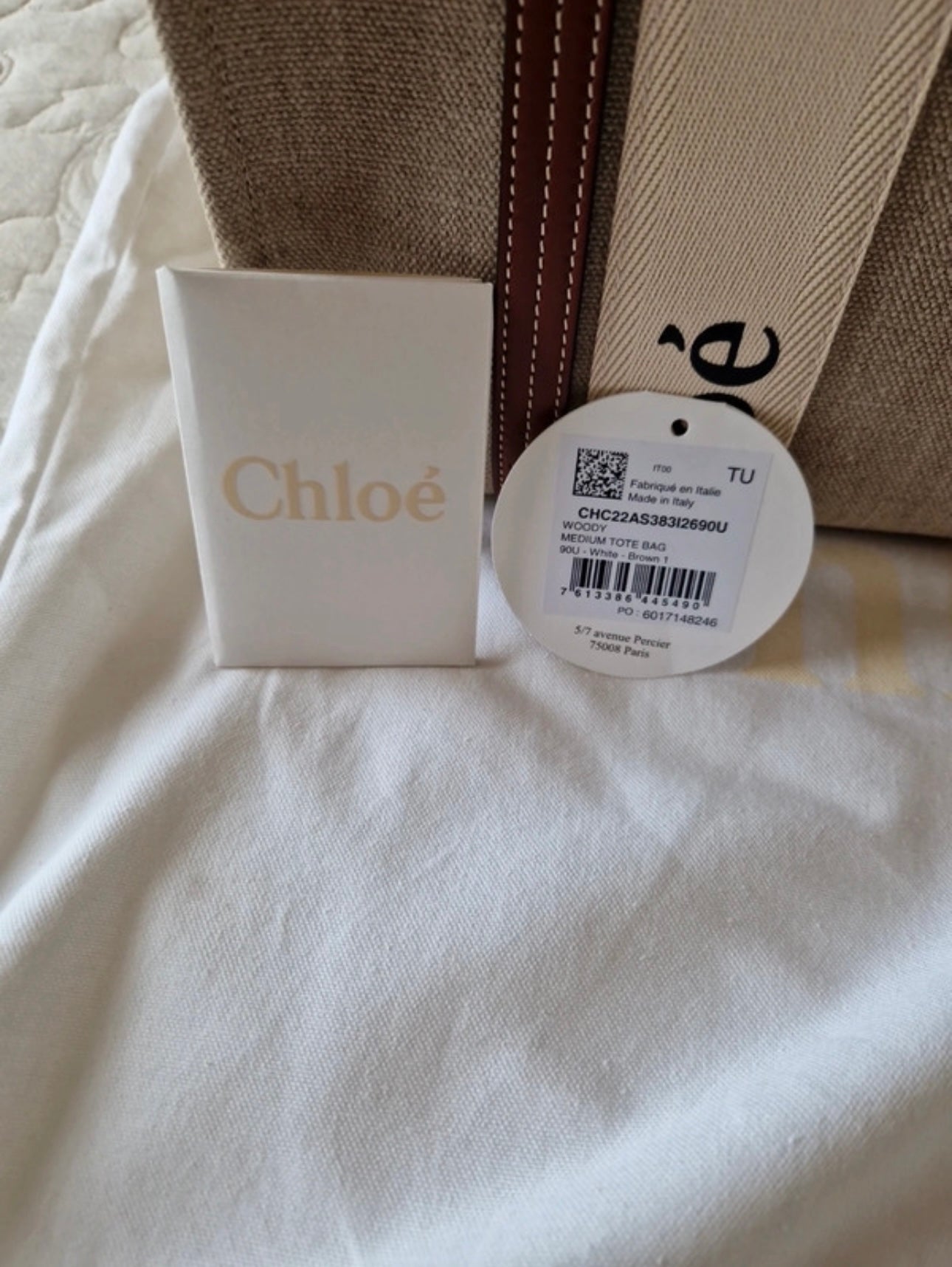 CHLOÉ TOTE WOODY