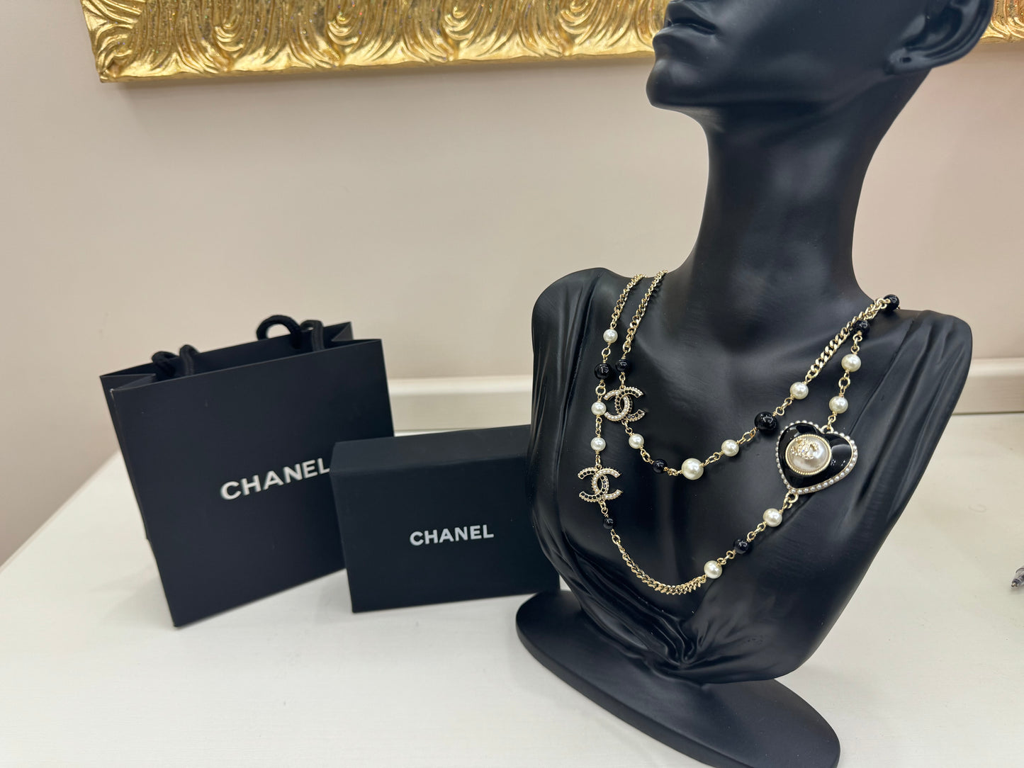 Chanel gift vip collana lunga