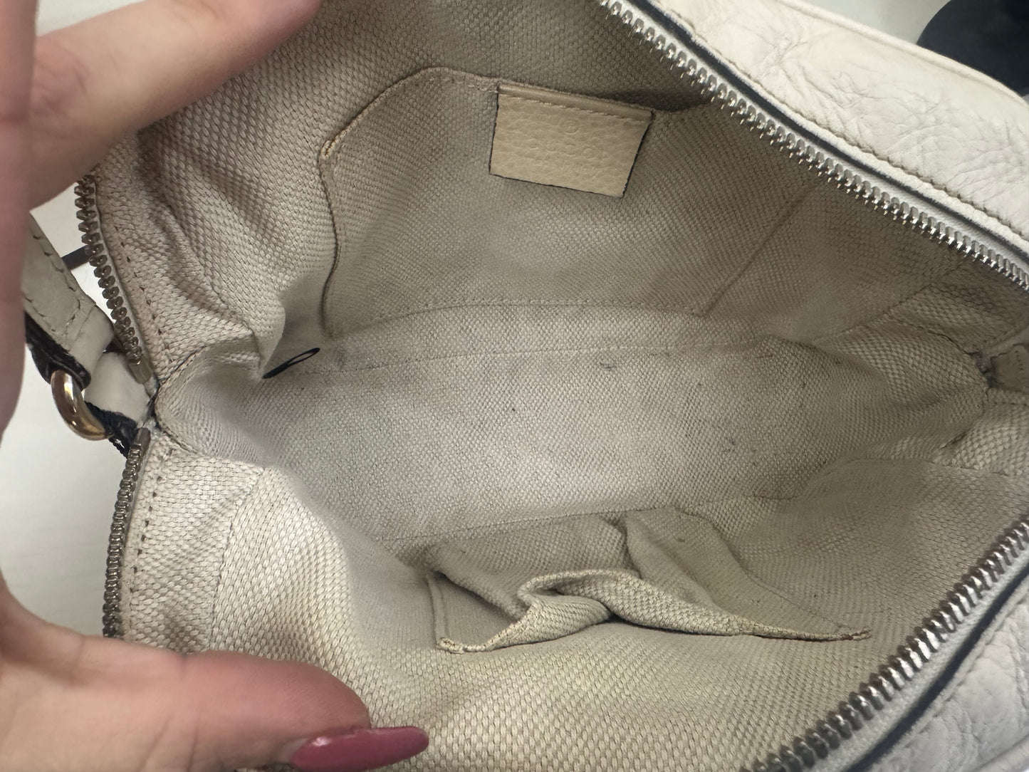 Gucci Soho tracolla cream