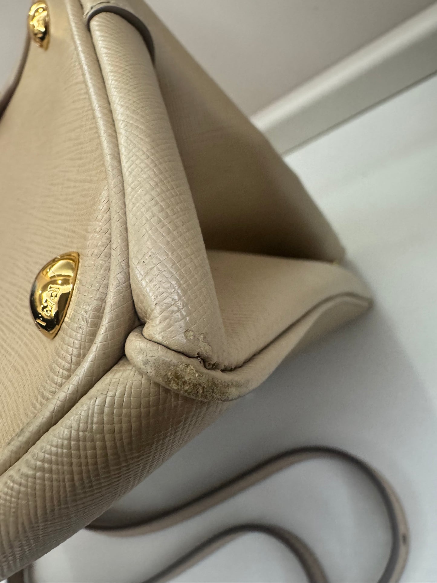 Prada Galleria Saffiano Beige