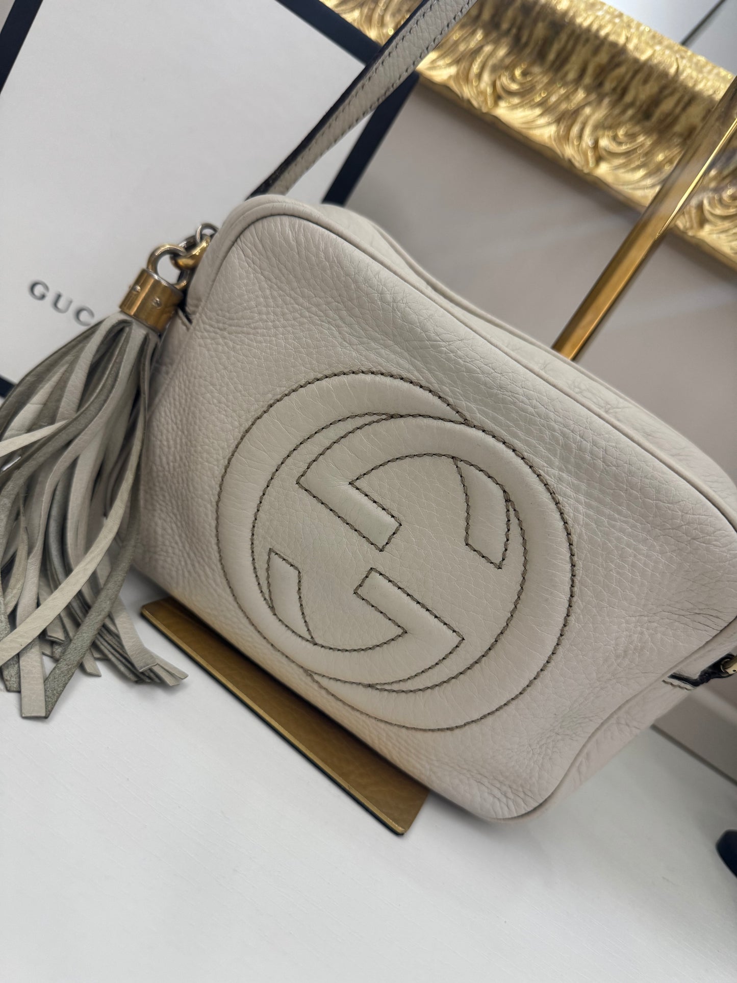 Gucci Soho tracolla cream