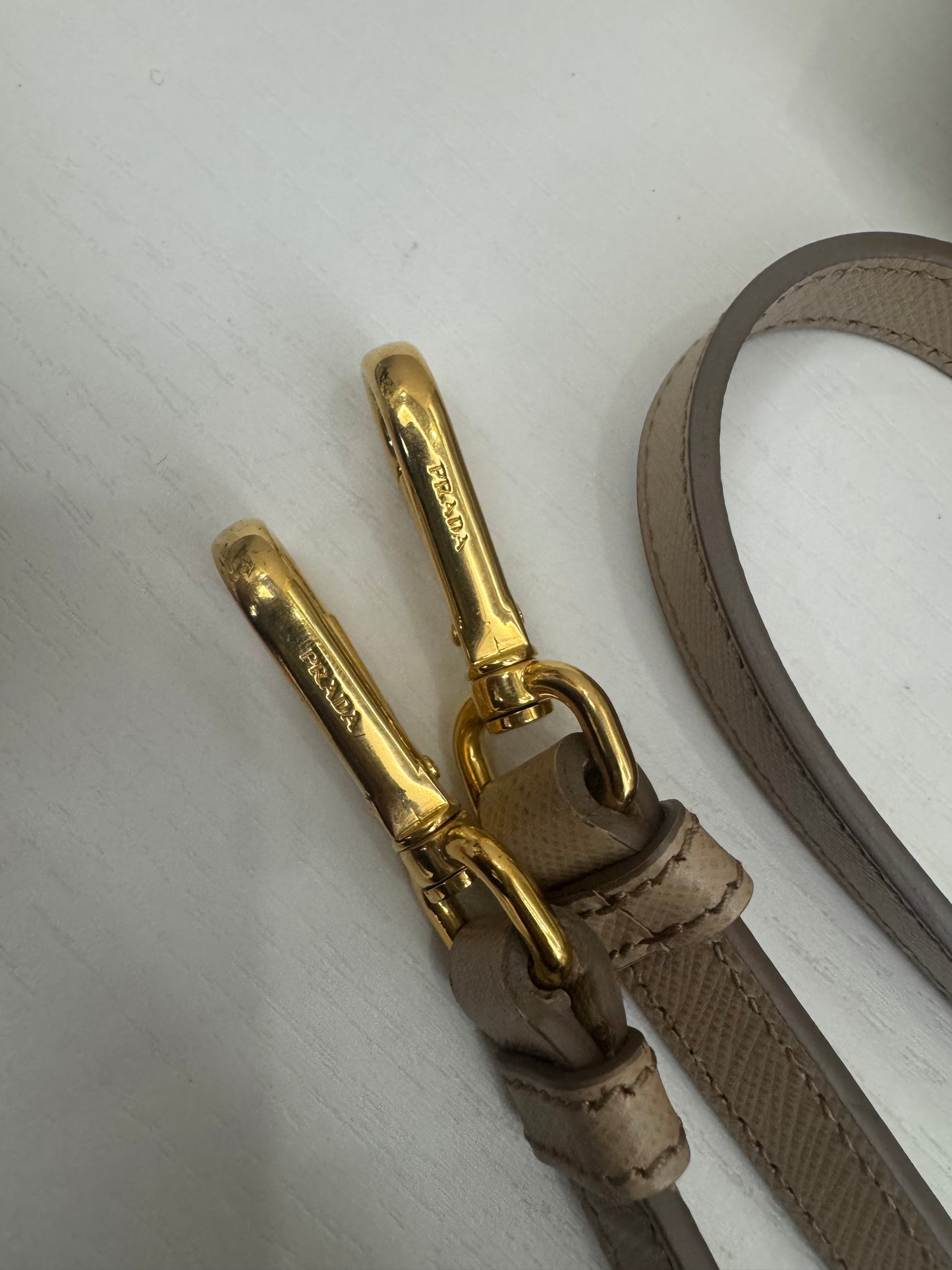Prada Galleria Saffiano Beige