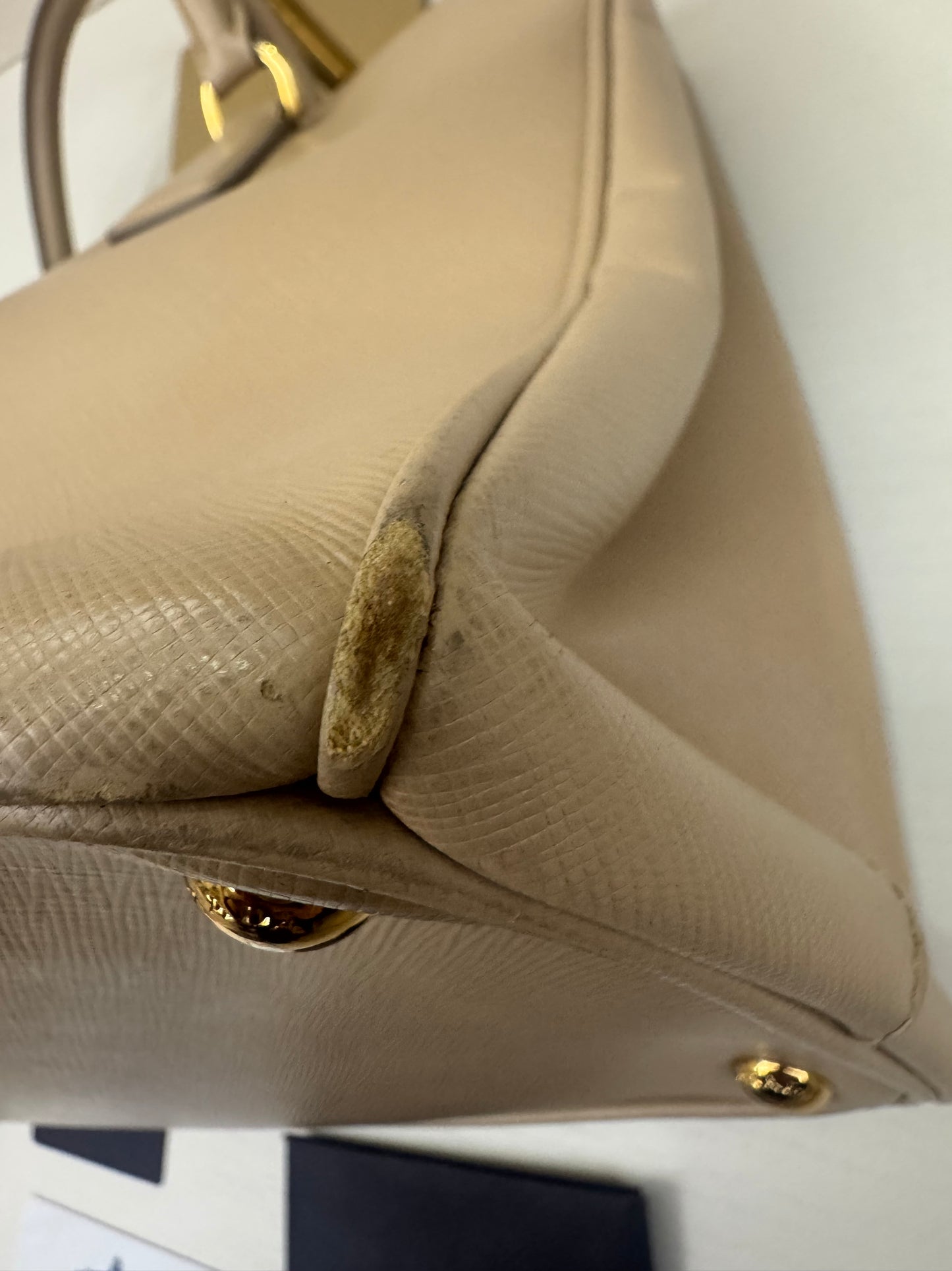 Prada Galleria Saffiano Beige