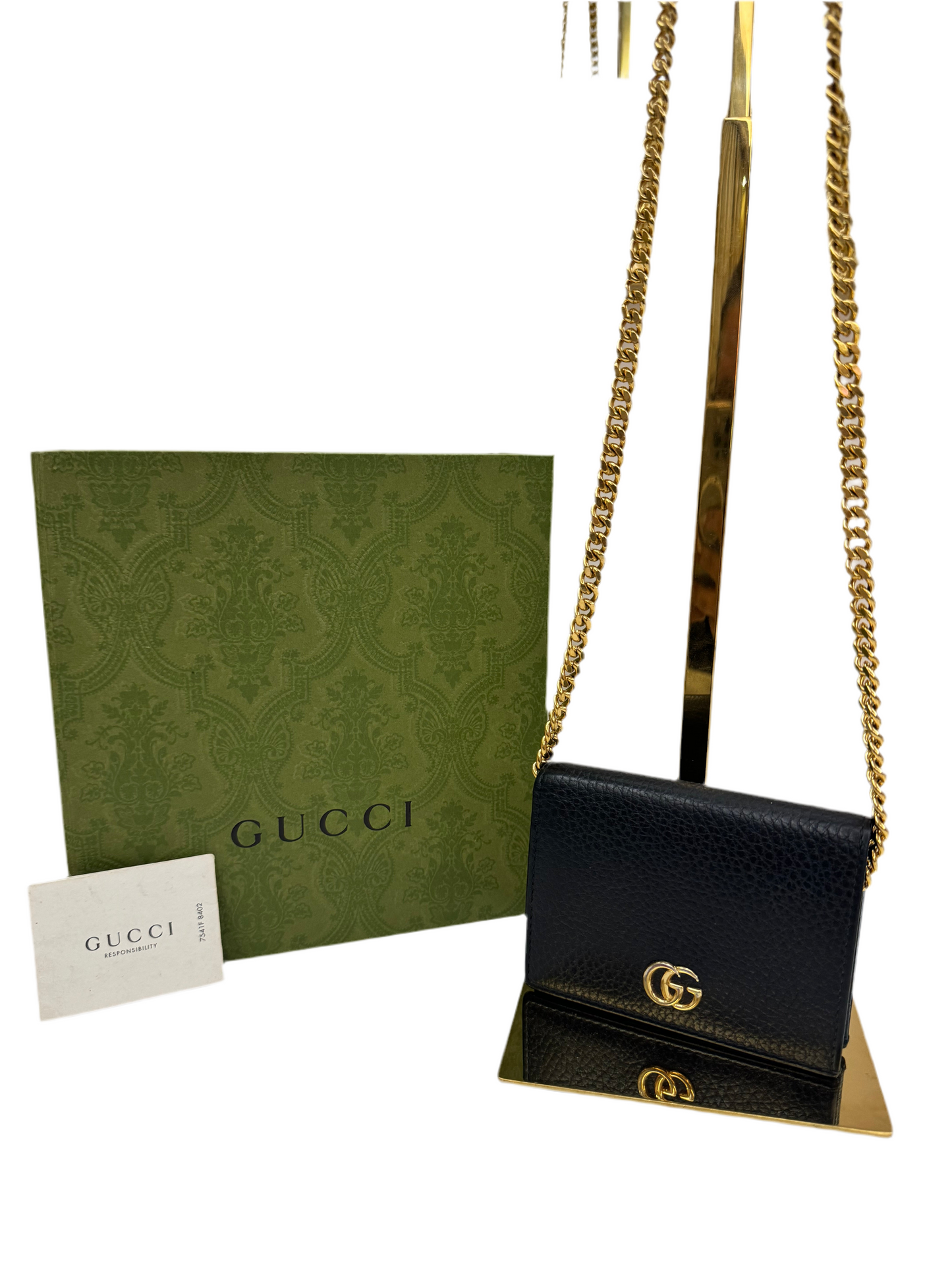 Gucci marmont Nero portamonete con tracolla