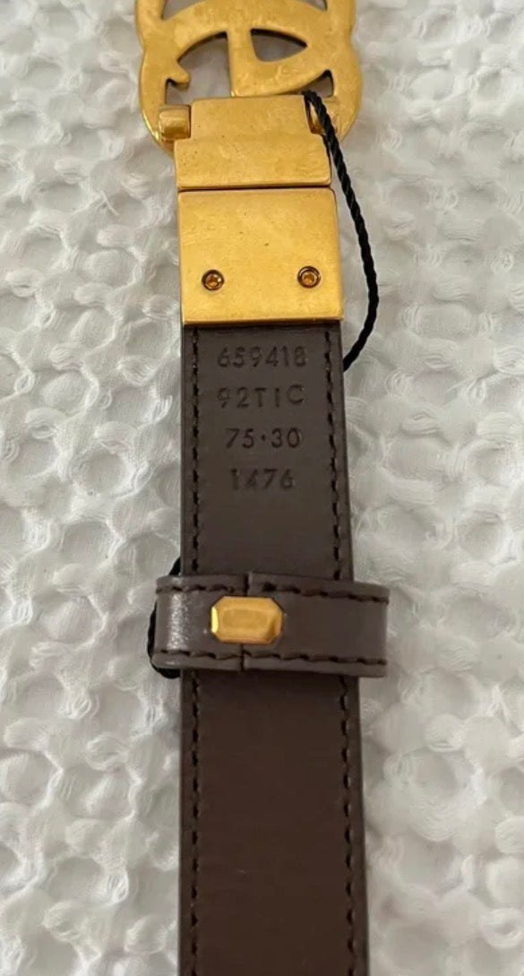 Gucci cintura reverse