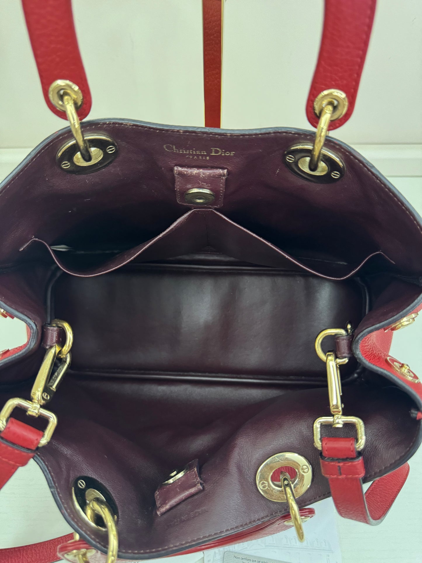 Lady Dior Diorissimo Rossa