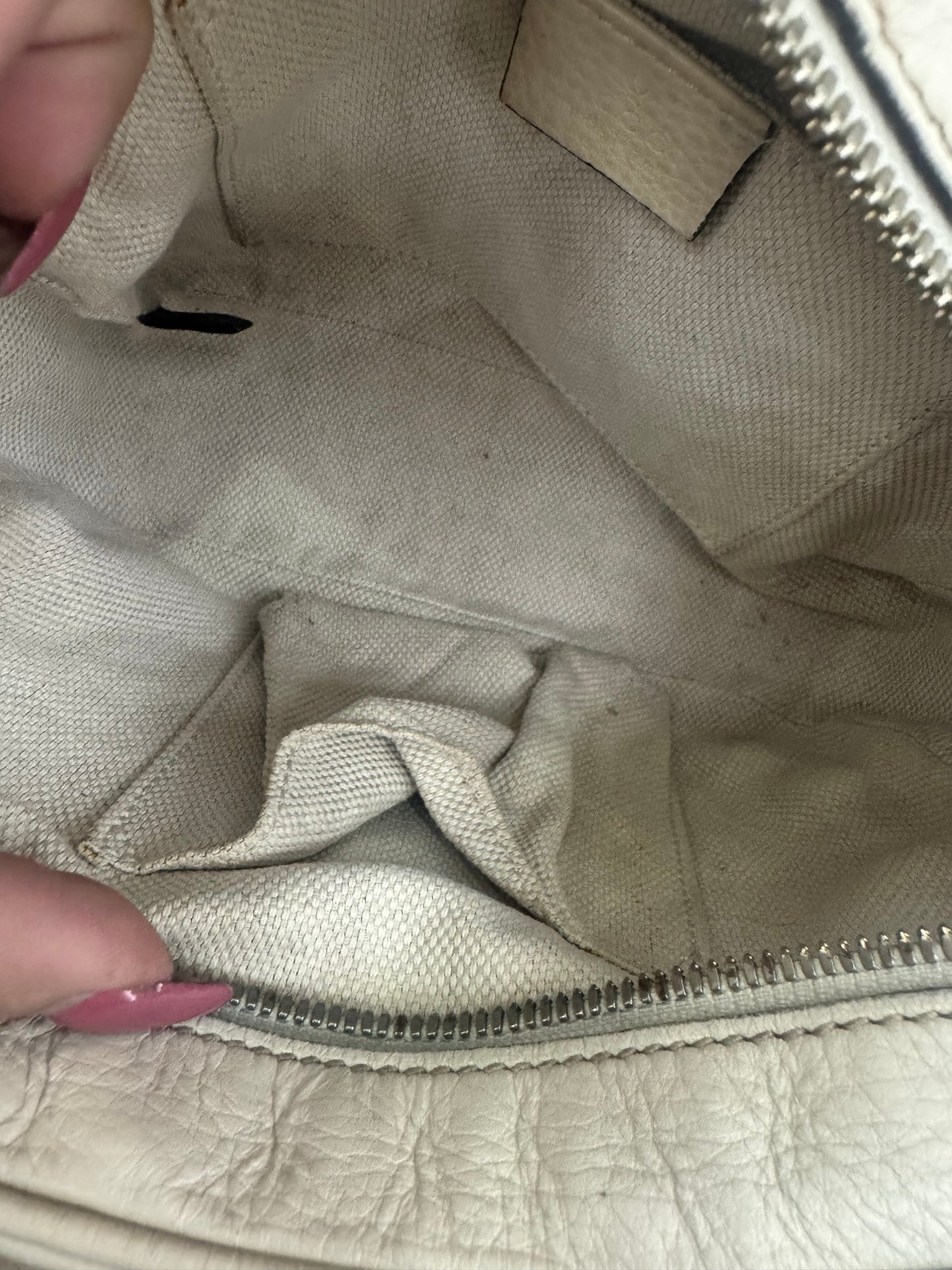 Gucci Soho tracolla cream