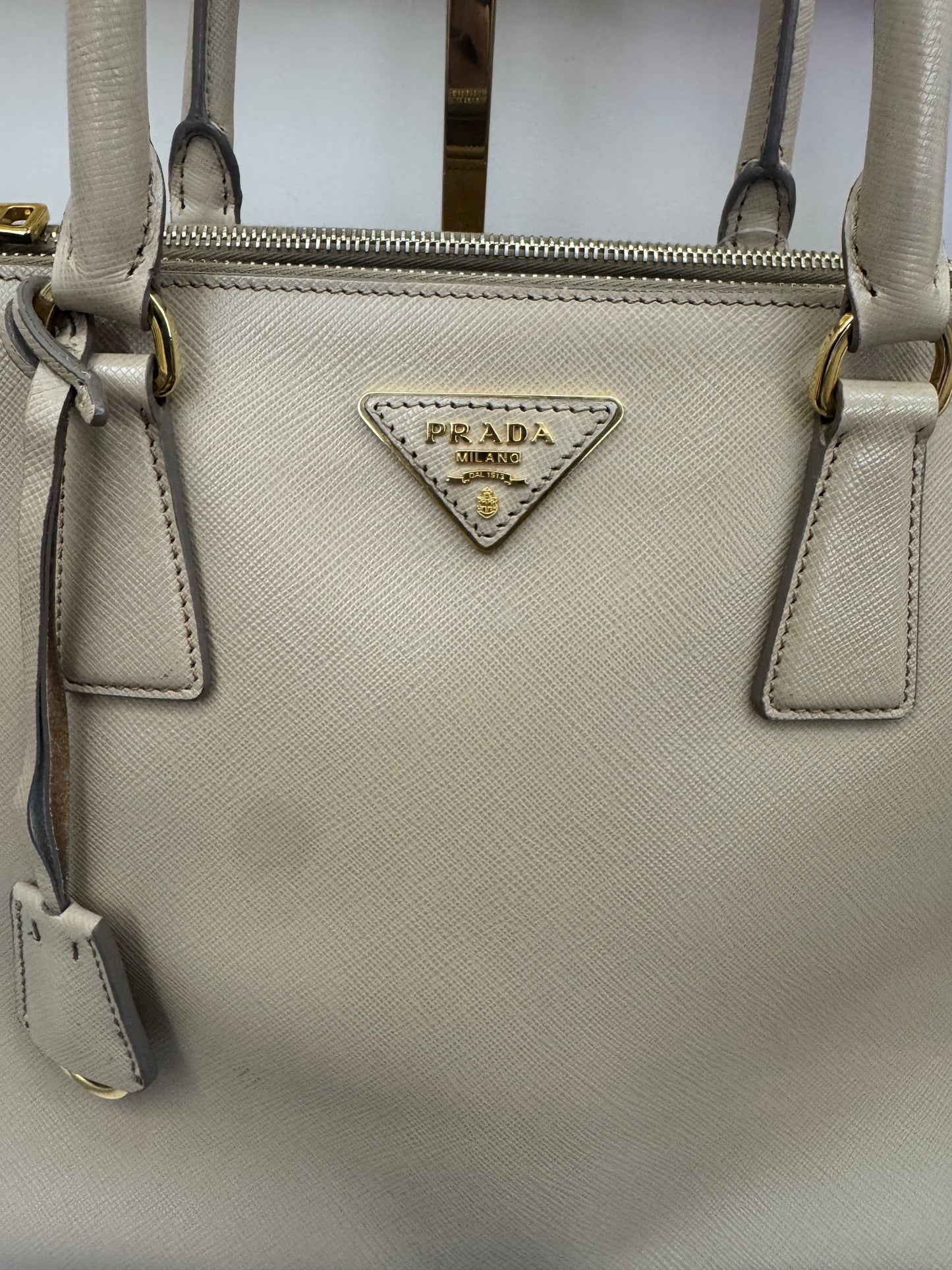 Prada Galleria Saffiano Beige