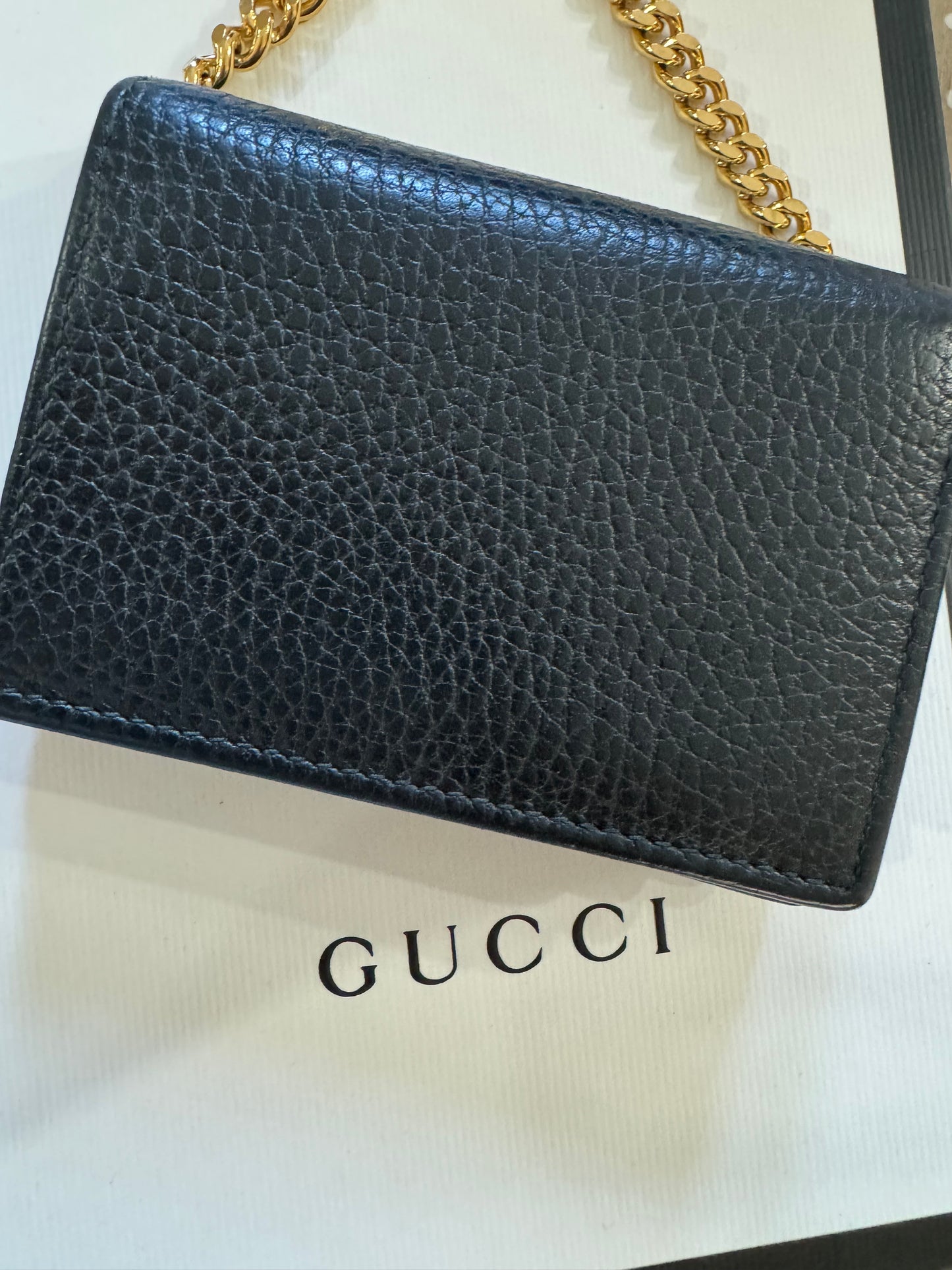 Gucci marmont Nero portamonete con tracolla