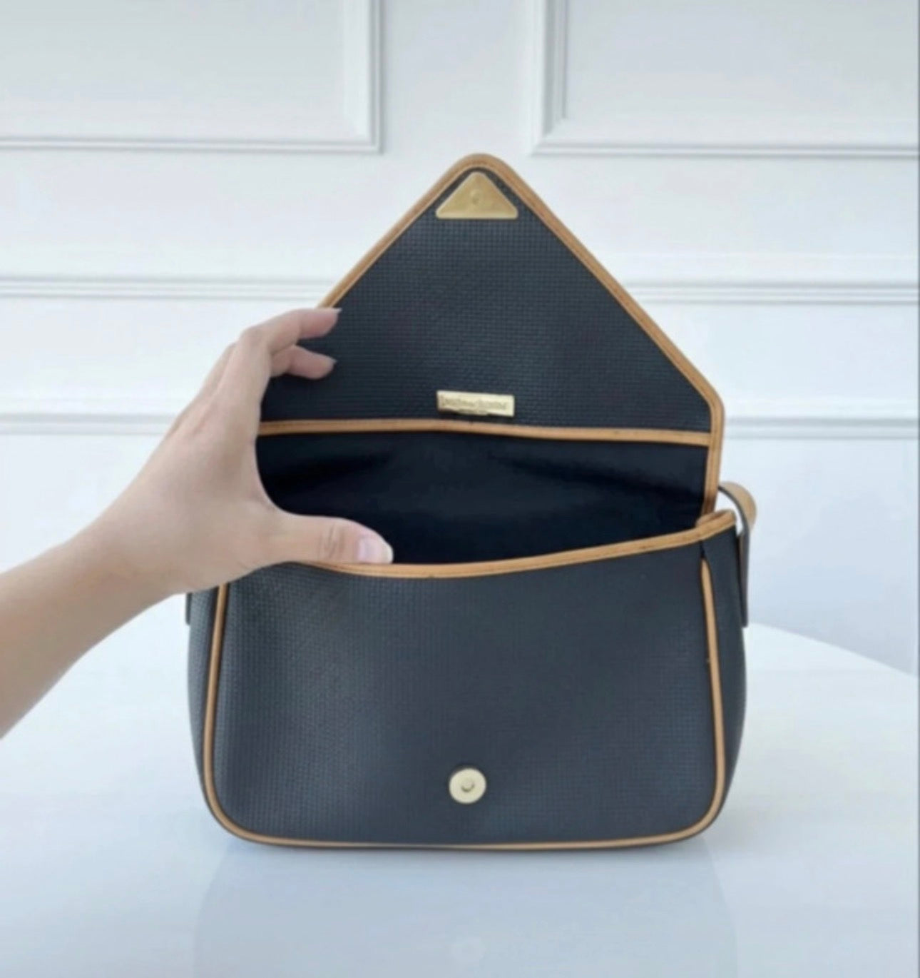 Yves Saint Laurent borsa vintage Nera