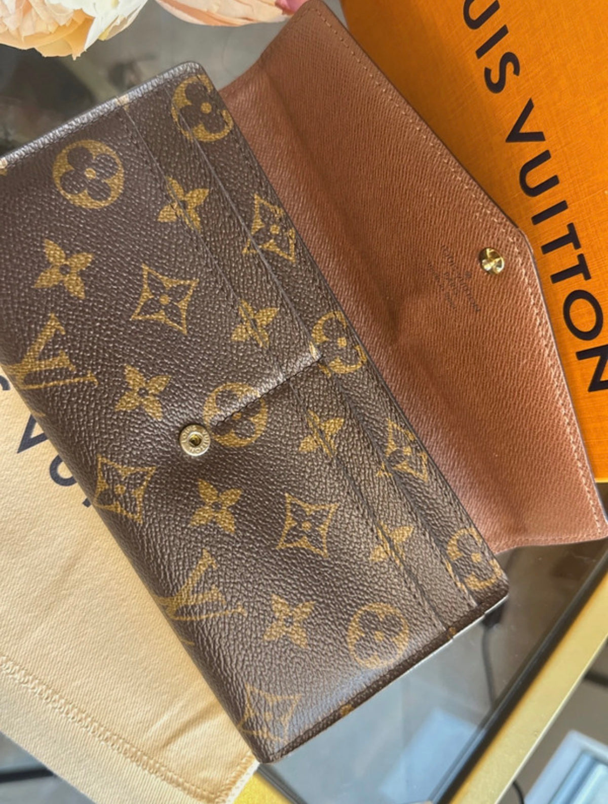 Louis Vuitton portafoglio Sarah