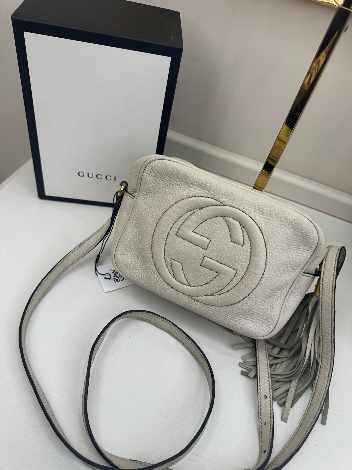 Gucci Soho tracolla cream