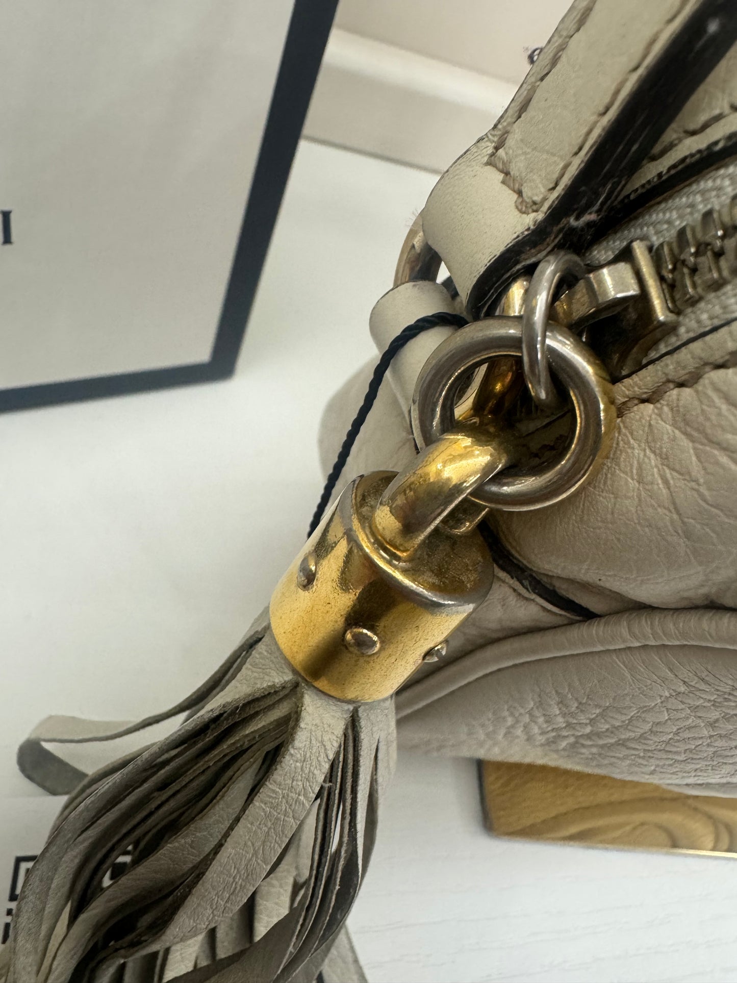 Gucci Soho tracolla cream