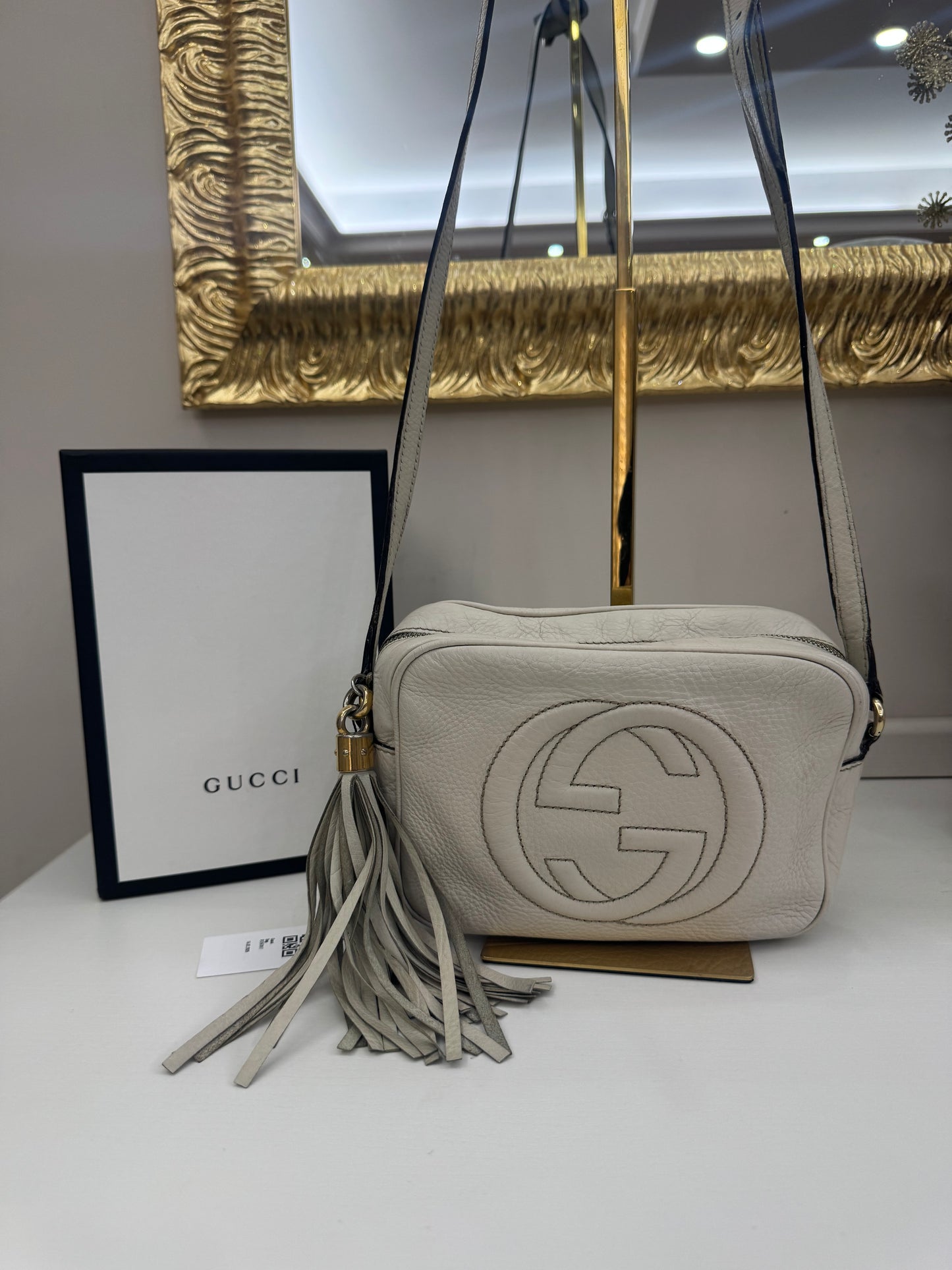 Gucci Soho tracolla cream